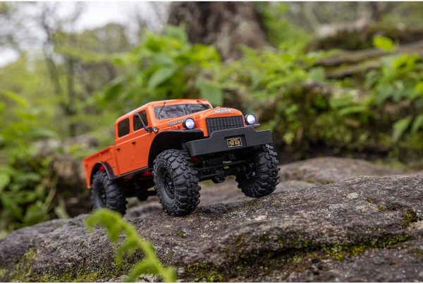 Axial RC Truck SCX24 40's 4 Door Dodge Power Wagon Orange1/24 4 Wheel Drive-RTR (Everything Needed to Run Included) AXI00007T1 - Image 7