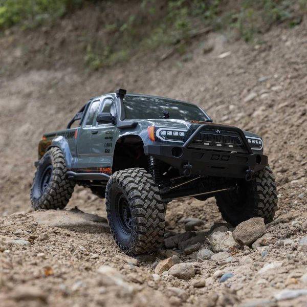 Axial RC Truck 1/10 SCX10 III Base Camp 4X4 Rock Crawler Brushed RTR (Battery and Charger Not Included), Gray, AXI-1375T2 - Image 6