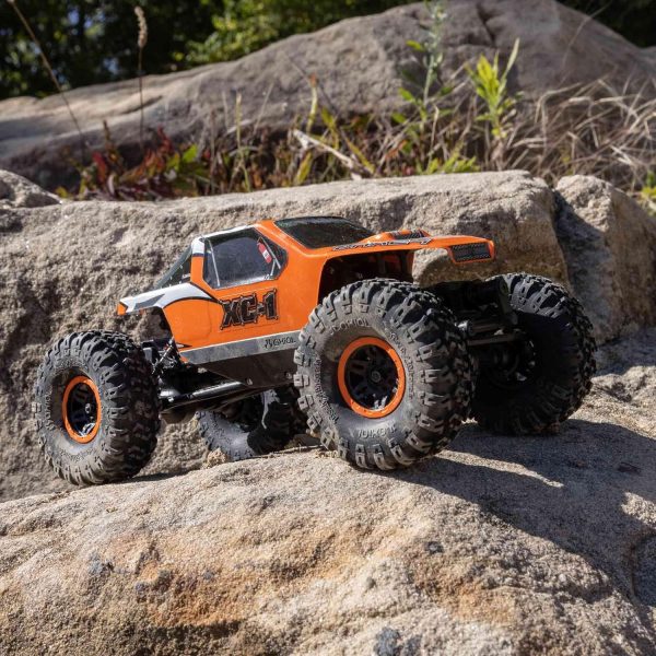 Axial RC Truck 1/24 AX24 XC-1 4WS Crawler Brushed RTR (Includes Everything Needed No Other purchases Required), Orange, AXI00003T2 - Image 3