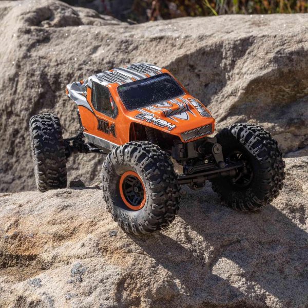 Axial RC Truck 1/24 AX24 XC-1 4WS Crawler Brushed RTR (Includes Everything Needed No Other purchases Required), Orange, AXI00003T2 - Image 5