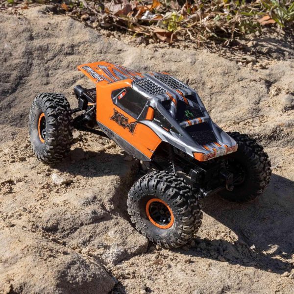 Axial RC Truck 1/24 AX24 XC-1 4WS Crawler Brushed RTR (Includes Everything Needed No Other purchases Required), Orange, AXI00003T2 - Image 6