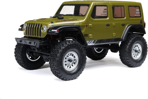 Axial RC Truck SCX24 2019 Jeep Wrangler JLU CRC, Green: 1/24 4WD RTR (Battery and Charger Included), AXI00002V3T4 - Image 2