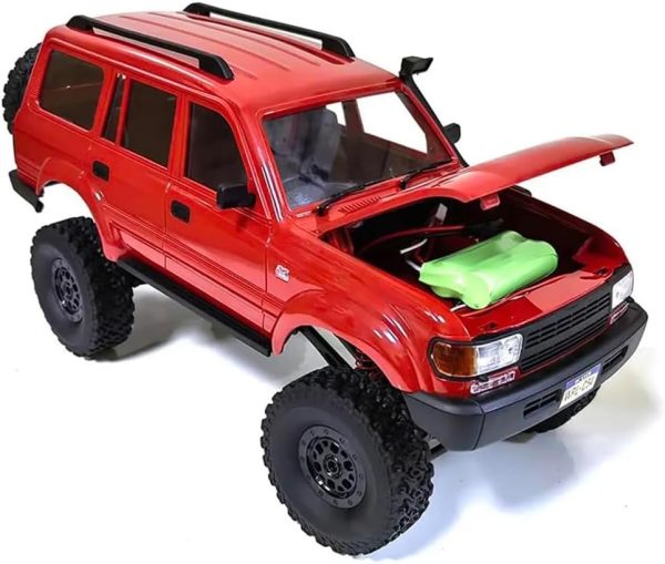 WPL C54-1 RC Crawler 1/16 RC Truck Off Road RC Rock Crawler 4x4 All Terrain RTR with Proportional Control 260 Motor Upgraded Chassis Counter Rotating Gearbox 2 Batteries Hobby Toy Adult - Image 7