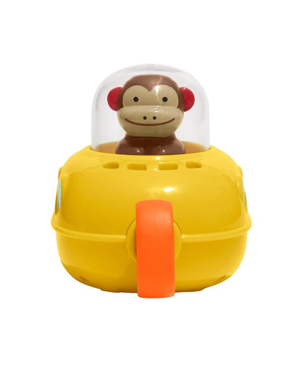 Skip Hop Baby Bath Toy, Zoo Pull & Go Submarine - Image 3