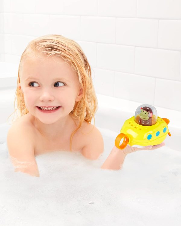 Skip Hop Baby Bath Toy, Zoo Pull & Go Submarine - Image 4