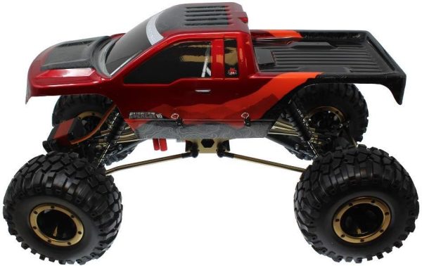 Redcat Racing Everest-10 Electric Rock Crawler with Waterproof Electronics, 2.4Ghz Radio Control (1/10 Scale), Red/Black - Image 6