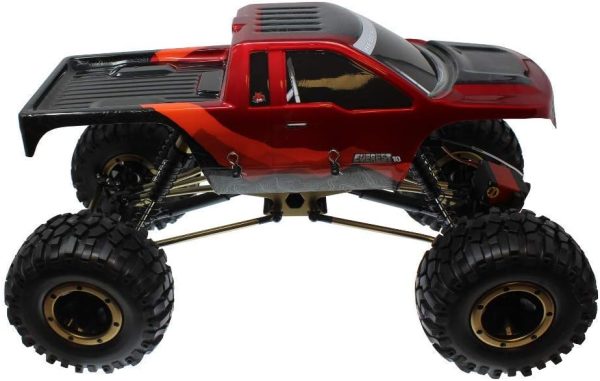 Redcat Racing Everest-10 Electric Rock Crawler with Waterproof Electronics, 2.4Ghz Radio Control (1/10 Scale), Red/Black - Image 7