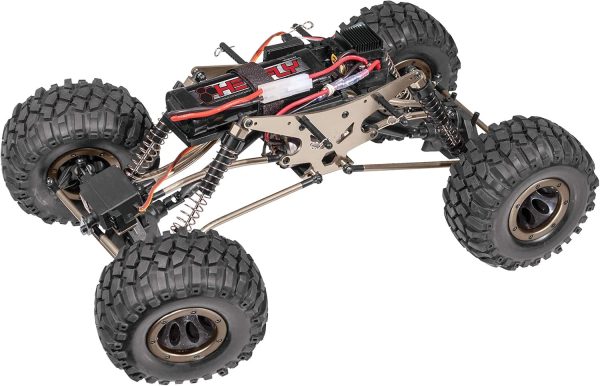 Redcat Racing Everest-10 Electric Rock Crawler with Waterproof Electronics, 2.4Ghz Radio Control (1/10 Scale), Red/Black - Image 8