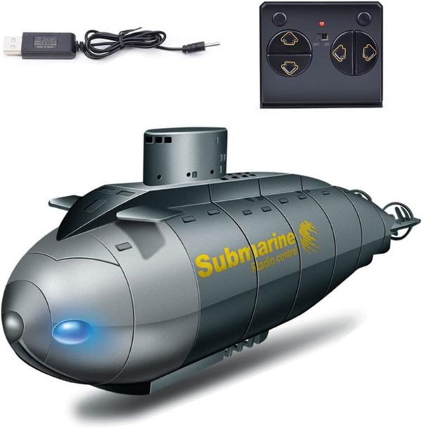 GoolRC Mini RC Submarine for Kids, 2.4G 6CH Remote Control Boat Remote Control Submarine, Model Electronic Water Toy Boat for Pools, Bathtubs, Water Parks Gift Toy Boys Girls - Image 4