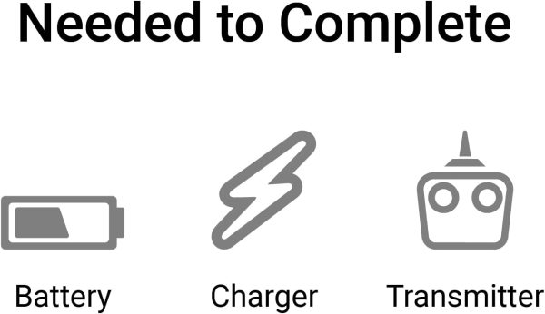 E-flite RC Airplane Viper 90mm EDF Jet BNF Basic Transmitter Battery and Charger Not Included with AS3X and Safe Select EFL17750 - Image 3