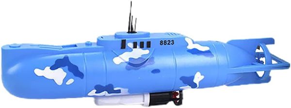 Electric Submarine Toy Funny Pigboat Bath Toy Military Submarine Model Toy SUB Water Toy Bathtub Submarine Floating Toy for Kids (8823) - Image 2