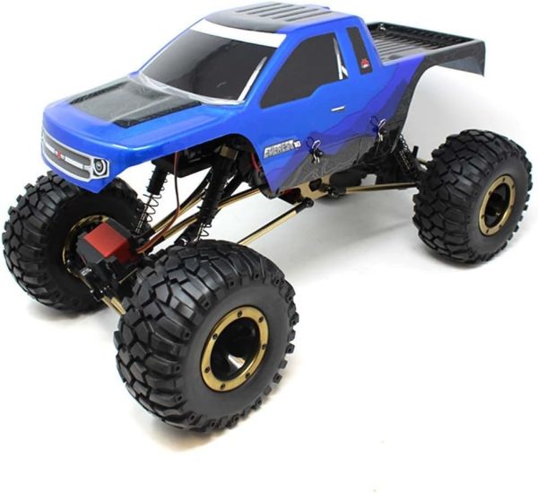 Redcat Racing Everest-10 Electric Rock Crawler with Waterproof Electronics, 2.4Ghz Radio Control (1/10 Scale), Blue/Black - Image 2