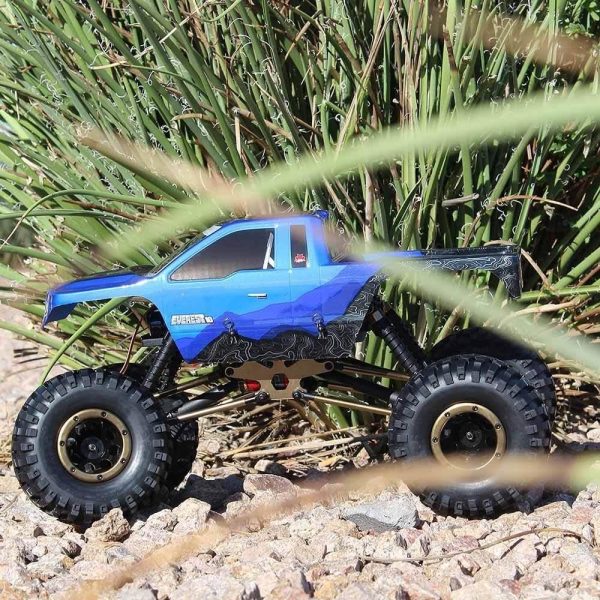 Redcat Racing Everest-10 Electric Rock Crawler with Waterproof Electronics, 2.4Ghz Radio Control (1/10 Scale), Blue/Black - Image 6