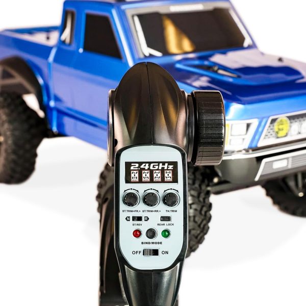 danchee RidgeRunner - 4WD Electric Rock Crawler - 1/10 Scale - RTR, Blue - Image 11