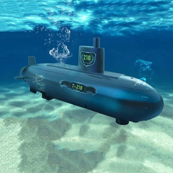 Mini RC Submarine, 2.4GHz Remote Control Boat, 6 Channels DIY Under Water Ship RC Boat for Kids - Image 4