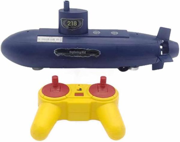 Mini RC Submarine, 2.4GHz Remote Control Boat, 6 Channels DIY Under Water Ship RC Boat for Kids - Image 5