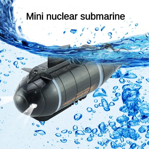 Mini Remote Control Submarine Boat Nuclear Submarine RC Race Boat 6CH High Speed Waterproof Diving in Pools Lake Gift Toy Kids Boys - Image 3