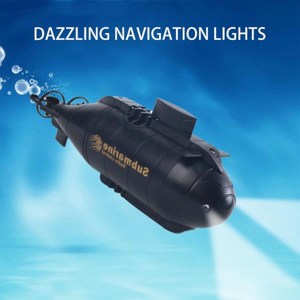 Mini Remote Control Submarine Boat Nuclear Submarine RC Race Boat 6CH High Speed Waterproof Diving in Pools Lake Gift Toy Kids Boys - Image 4