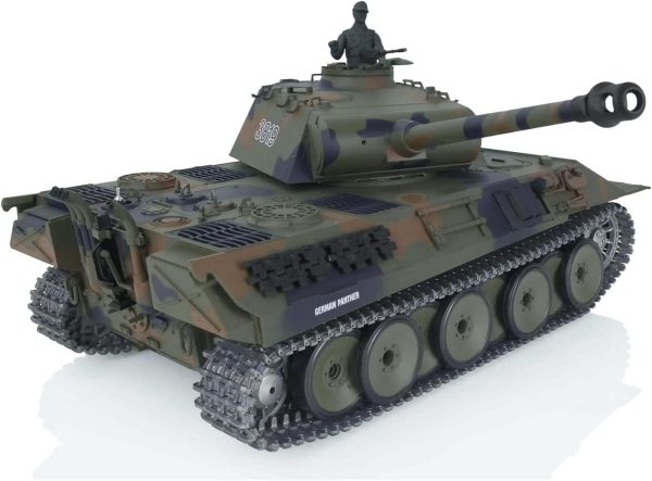 TOUCAN RC HOBBY Henglong 1/16 Scale 7.0 Upgraded Metal Version German Panther V RTR RC Tank 3819 BB Airsoft That Shooting BB Bullets - Image 5