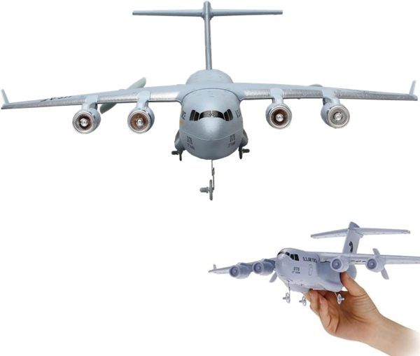 RC Plane,2 Channels Remote Control Airplane RTF,RC Airplane C-17,Remote Control Plane for Kids Adults Beginner - Image 4