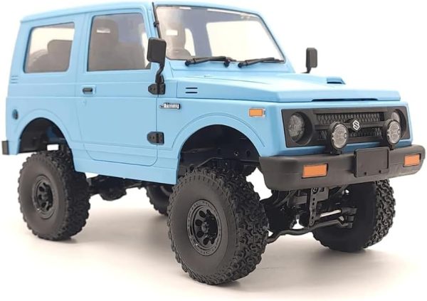 WPL C74 Jimny RC Rock Crawler 4x4 RC Truck Off Road 1/10 Scale RC Crawler Remote Control Proportional All Terrain Hobby RTR with 370 Motor Counter Rotating Gearbox Leaf Spring Chassis - Image 2