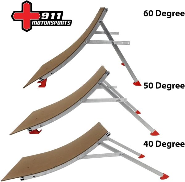 2'x4' - RC Car Jump Ramp 40°-60° - 24"x48" - with 1/5 Scale Deck - Image 3