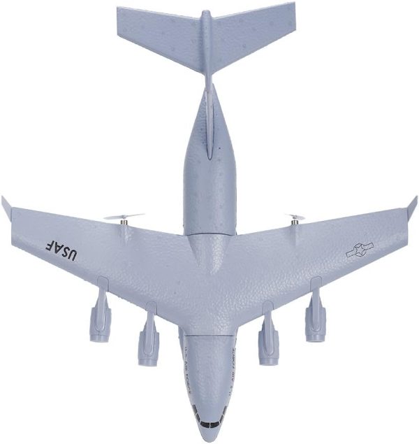 GoolRC C-17 RC Airplane, 2.4GHz 2CH Remote Control Airplane, Military Transport Aircraft with 373mm Wingspan, EPP Foam Fixed-Wing RC Plane, Easy to Fly for Beginners, Kids and Adults - Image 5