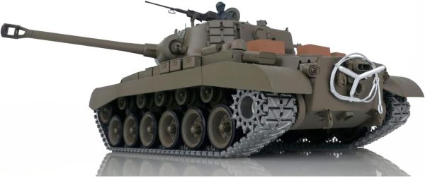 TOUCAN RC HOBBY Henglong 1/16 Scale 7.0 Upgraded M26 Pershing RTR RC Tank 3838 Metal Tracks - Image 5