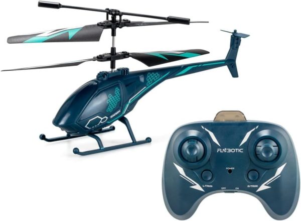 Air Shark Remote Controlled Helicopter for Beginners with LED Lights, USB Charging, Precise Speed Control for Indoor Use - Image 2