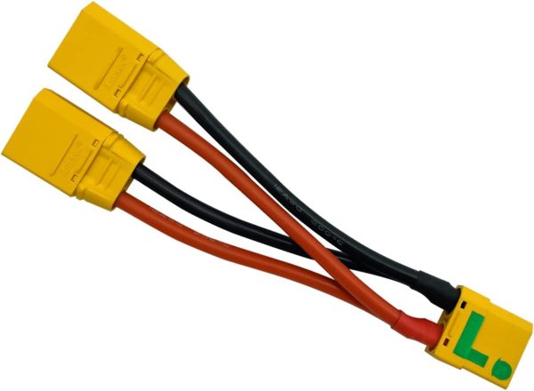 XT90S XT-90 Plug Parallel Battery Connector Cable XT90 Connector Style Parallel Y-Harness for Quadcopters Multirotors RC LiPo Battery - Image 3