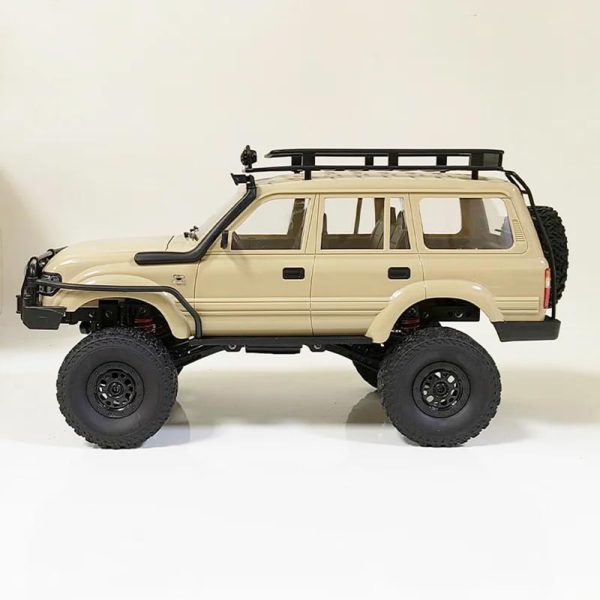 RC Rock Crawler 4x4 RC Truck WPL C54-1 RC Crawler Off Road 1/16 Scale RTR All Terrain Proportional Throttle Steering 2.4Ghz 260 Motor Upgraded Chassis and Counter Rotating Gearbox Adult - Image 9