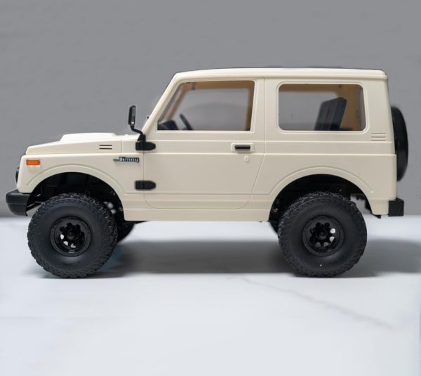 WPL C74 Jimny RC Rock Crawler RC Truck 4x4 RC Crawler Off Road Remote Control Truck with Counter Rotating Gearbox, 370 Motor Proportional Throttle Steering, Leaf Spring Chassis Hobby Grade - Image 3