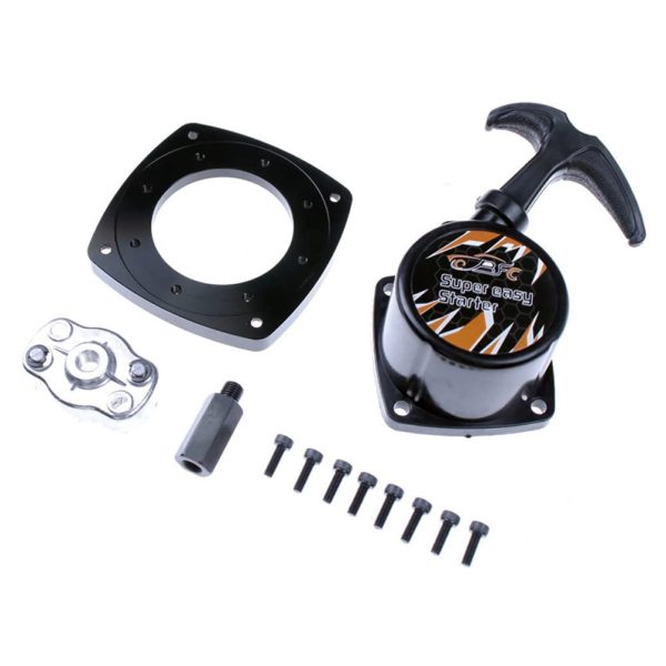 Super Easy Pull Starter for Zenoah Chongyang 23CC 26CC 29CC Rovan 23-30.5CC Engine (Black) - Image 6