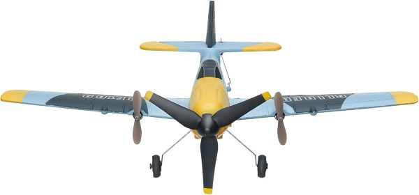 VEVOR RC Plane, 2.4GHZ 3 Channel RC Airplane with 6-Axis Gyro Stabilizer&2 Batteries, Ready to Fly BF-109 Fighter Aircraft Plane Toy for Adults Kids Beginners Boys Birthday/Xmas Child Gift - Image 12