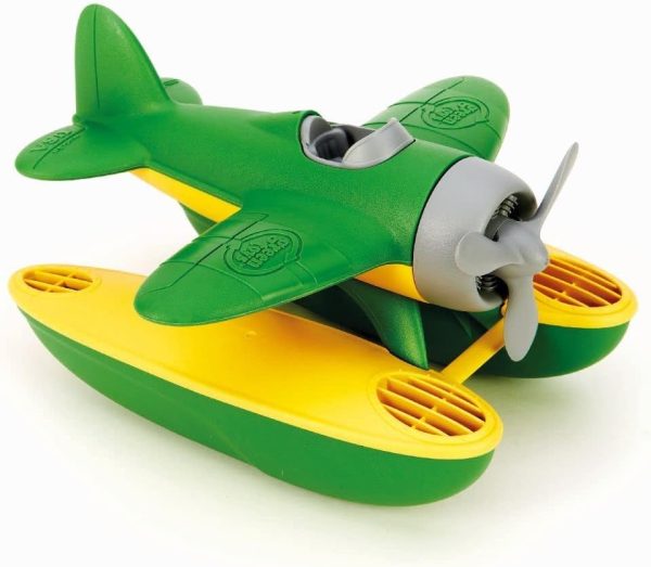 Green Toys Seaplane in Green Color - BPA Free, Phthalate Free Floatplane for Improving Pincers Grip. Toys and Games ,9 x 9.5 x 6 inches - Image 9