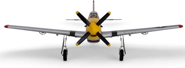 E-flite RC Airplane UMX P-51D Detroit Miss BNF BasicTransmitter Battery and Charger Not Included EFLU7350 - Image 8