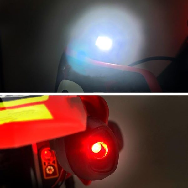 1/4th RC Motorbike Led Light Kit Headlight Taillights Front/Rear Lamp Upgrades for 1/4 LOSI PROMOTO-MX - Image 7