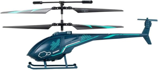 Air Shark Remote Controlled Helicopter for Beginners with LED Lights, USB Charging, Precise Speed Control for Indoor Use - Image 5