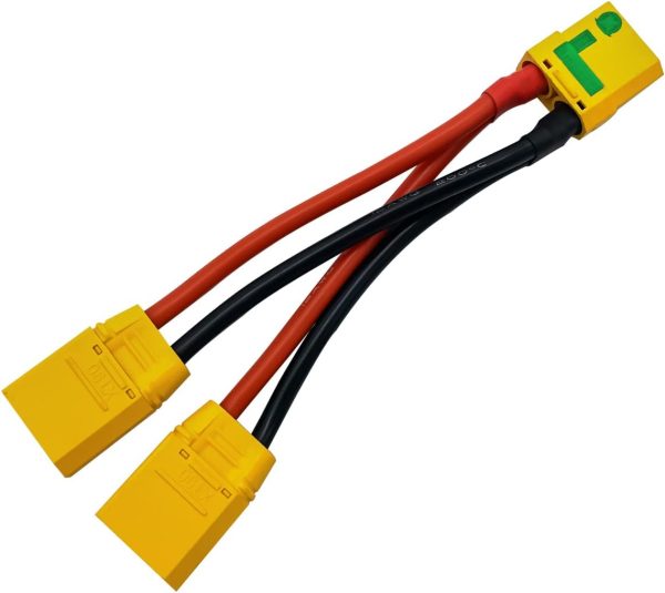 XT90S XT-90 Plug Parallel Battery Connector Cable XT90 Connector Style Parallel Y-Harness for Quadcopters Multirotors RC LiPo Battery - Image 2