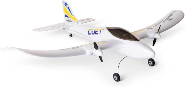 HobbyZone RC Airplane Duet S 2 RTF Everything Needed to Fly is Included with Safe HBZ05300 - Image 10