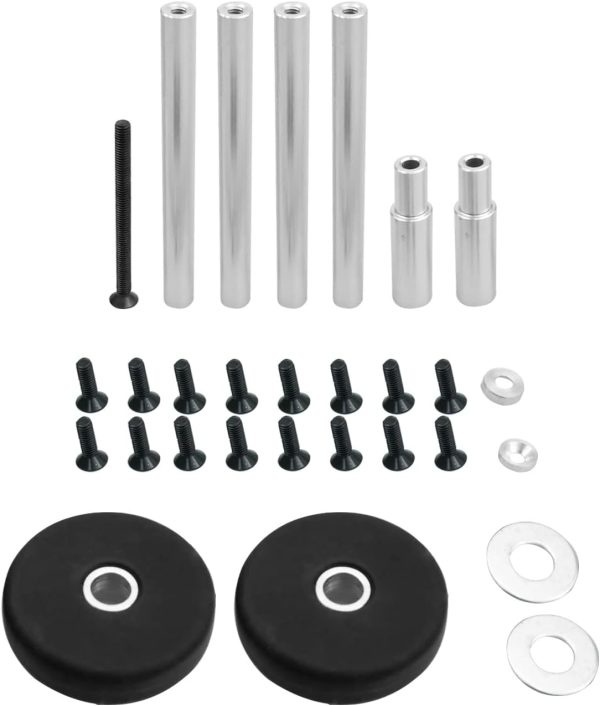 Adjustable Wheelie Bar Kit Fits for Traxxas 1/10 Slash 2WD Rustler Bandit Aluminum Alloy Wheel Head up Assembly RC Upgrade Parts - Image 7