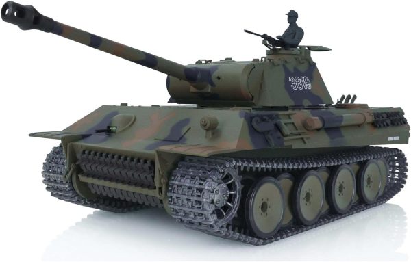 TOUCAN RC HOBBY Henglong 1/16 Scale 7.0 Upgraded Metal Version German Panther V RTR RC Tank 3819 BB Airsoft That Shooting BB Bullets - Image 3