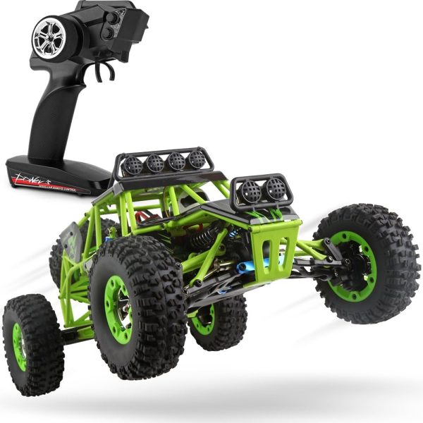 WLtoys RC Cars 1/12 Scale 2.4G 4WD High Speed Electric All Terrain Off-Road Rock Crawler Climbing Buggy RTR for Kids and Adults - Image 2