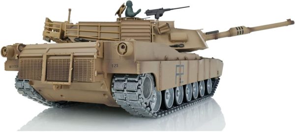 Toucan RC Hobby Henglong 1/16 Scale 7.0 Customize Abrams RC Tank 3918 360° Turret Barrel Recoil - Image 4