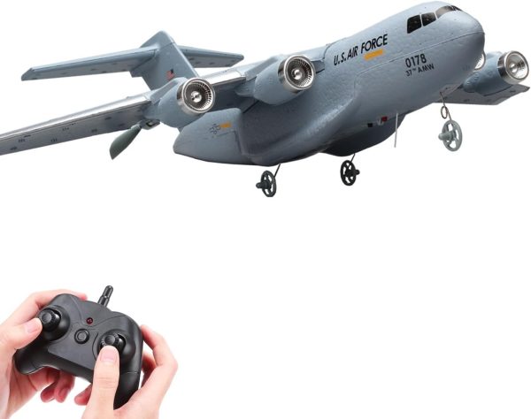 RC Plane,2 Channels Remote Control Airplane RTF,RC Airplane C-17,Remote Control Plane for Kids Adults Beginner - Image 2