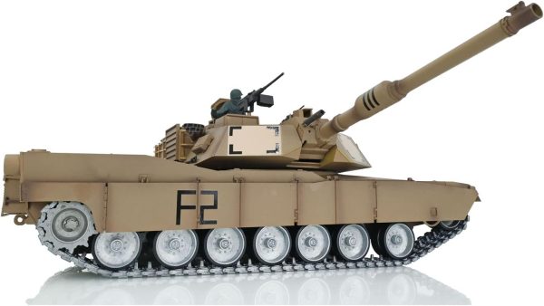 Toucan RC Hobby Henglong 1/16 Scale 7.0 Customize Abrams RC Tank 3918 360° Turret Barrel Recoil - Image 5