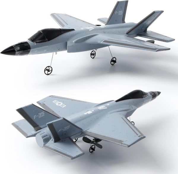 RC Plane, F-35 RC Airplane Ready to Fly, 2 Channel 2.4Ghz Remote Control Plane, Remote Control Airplanes for Kids Boys Girls Adults Beginners - Image 9