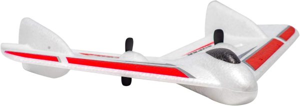 RC Plane Remote Control Airplane RTF 2CH Remote Control Ghost Airplane Indoor Outdoor 2.4GHz Radio Control Aircraft for Kids (2 Batteries) - Image 4