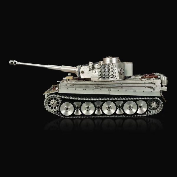 Henglong 1/6 Full Metal German Tiger I RTR RC Tank 3818 Tracks Barrel Recoil for Adult Hobby BB Shooting Airsoft Tank That Shoot - Image 3