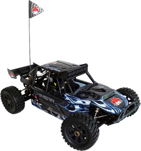 Redcat Racing Rampage Chimera SR Sand Rail Vehicle, Black/Blue, 1/5 Scale - Image 8